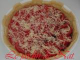 Recette Tarte tomate moutarde/tapenade