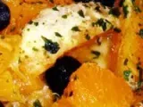 Recette Salade d'oranges aux olives noires