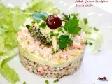 Recette Salade de quinoa et boulgour, avocat et crabe