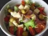 Recette Salade jambon cru gruyère