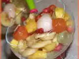 Recette Une salade de fruits exotique ... il faut bien ça après les fêtes