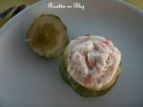 Recette Courgettes farcies ricotta saumon fume