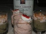 Recette Verrine saumon frais & verrine avocat-crabe