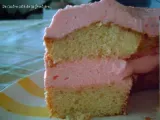 Recette Gâteau à la crème fouettée fraisée