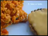 Recette Riz tomaté aux légumes et steak au fromage