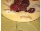 Recette Fruits d'été en sabayon au pineau des charentes
