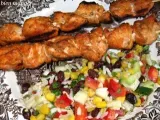 Recette Salade de poulet grillé tex mex