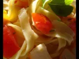 Recette Salade de tagliatelles au surimi