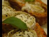 Recette Bruschettas tomates mozzarella ( et tomates chevre.)