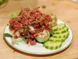 Recette Salade de boeuf à la laotienne (lap neua) et son bouillon