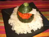 Recette Courgettes farcies aux tomates, à la sauge et au parmesan