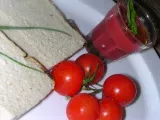 Recette Flan d'aubergines et son coulis de tomates fraiches