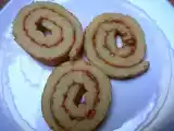 Recette Biscuit roulé à la confiture de lait