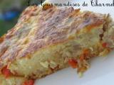 Recette Quiche au thon et poivrons sans pâte