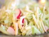 Recette Salade de chou, fenouil et radis