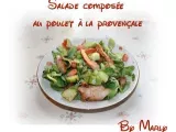 Recette Salade composée au poulet à la provençale