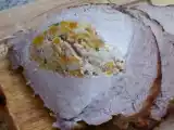 Recette Filet de porc farci aux abricots et aux amandes