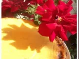 Recette Flan pâtissier cerises-citron
