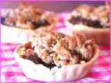 Recette Tarte pomme-pruneaux façon crumble !!