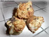 Recette Muffins au gorgonzola, aux poires & aux noix
