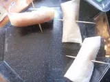 Recette Croustillant de crevette en habit de lard