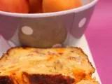 Recette Cake aux abricots, chèvre, jambon cru et noisette