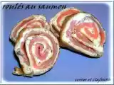 Recette Aperitif dinatoire (suite) roules au saumon