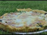 Recette Tarte courgettes et trois fromages