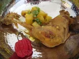 Recette Curry jamaican chicken - poulet au curry facon jamaïcaine