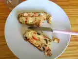 Recette Cake aux poivrons, à la feta et aux olives noires