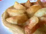 Recette Tartes fines aux pèches à la crème d'amandes