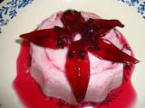 Recette Bavarois aux fleurs d'hibiscus