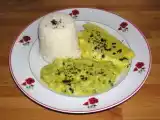 Recette Curry de cabillaud aux petits pois
