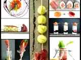 Recette Brochette de billes de melon aux zestes de citron, jambon d'ardenne