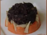 Recette Renversé de boudin aux pommes et aux carottes