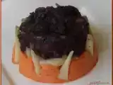 Recette Renversé de boudin aux pommes et aux carottes