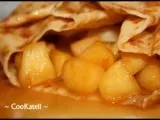 Recette Aumônières pommes & caramel au beurre salé