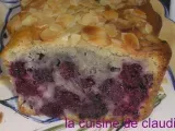 Recette Cake aux mûres et à la violette version light