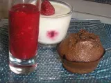Recette Trilogie de dessert fruitée et chocolatée