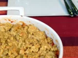 Recette Gnocchi à la tomate en crumble de pesto