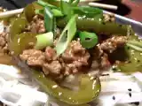 Recette Porc haché à l'orientale sur nouille de riz de coup de pouce