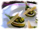 Recette Carpaccio d'asperge en petites cuillières
