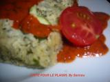 Recette Petits flans courgette parmesan et menthe