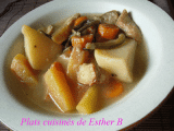 Recette Mijoté de porc aux légumes et à la bière (mijoteuse)