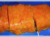 Recette Terrine de carottes au cumin