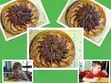 Recette Tarte pomme et quetsches