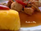 Recette Poulet aux legumes du soleil et sa polenta