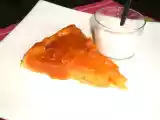 Recette Tarte tatin aux pommes, crème de yaourt à la vanille
