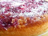 Recette Gâteau aux framboises et à la noix de coco caramélisé