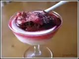 Recette **** crème de lait de coco et figues roties ****
